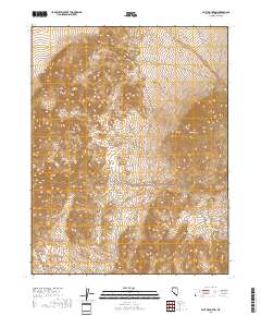 Split Mountain 2018 topographic map thumbnail