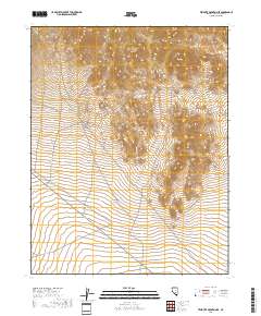 Tempiute Mountain SE 2018 topographic map thumbnail