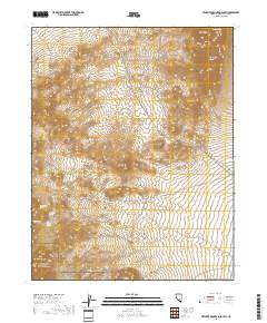 Tempiute Mountain South 2018 topographic map thumbnail
