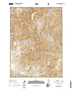 Tennessee Mountain 2018 topographic map thumbnail