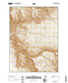 Thacker Pass 2018 topographic map thumbnail