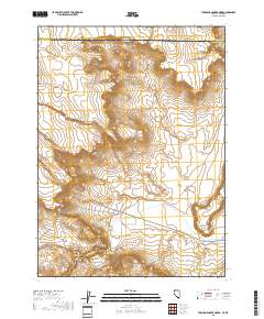 Thousand Creek Gorge 2018 topographic map thumbnail