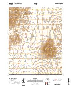Thunder Mountain 2018 topographic map preview