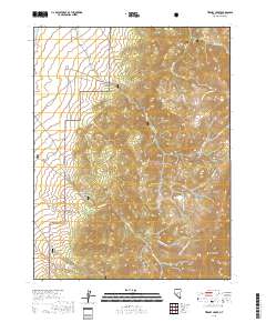 Tierney Creek 2018 topographic map thumbnail