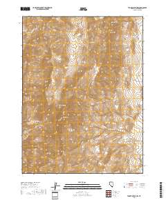 Tohakum Peak NW 2018 topographic map thumbnail
