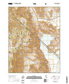 Topaz Lake 2018 topographic map thumbnail