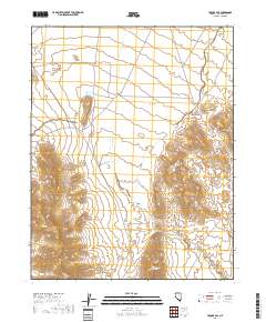 Toquop Gap 2018 topographic map thumbnail