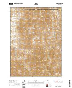 Trident Peak 2018 topographic map thumbnail