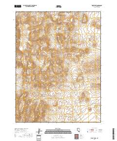 Trinity Peak 2018 topographic map thumbnail
