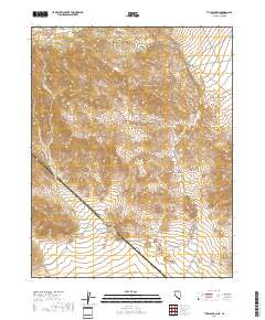 Tule Canyon 2018 topographic map thumbnail