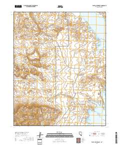 Valley of Fire East 2018 topographic map thumbnail