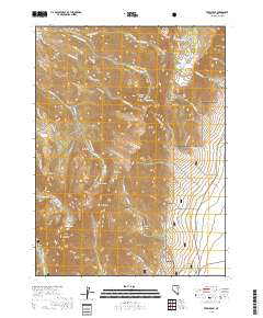 Verdi Peak 2018 topographic map thumbnail