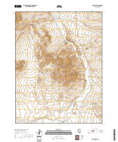 Vigus Butte 2018 topographic map thumbnail
