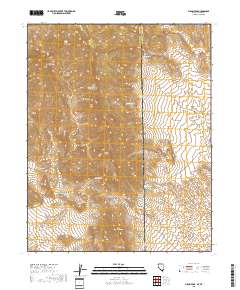 Virgin Peak 2018 topographic map thumbnail