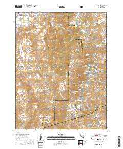 Virginia City 2018 topographic map thumbnail