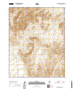 Volcanic Hills East 2018 topographic map thumbnail