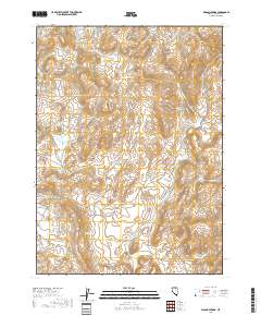 Wagon Springs 2018 topographic map thumbnail