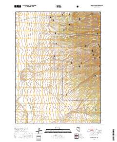 Walker Canyon 2018 topographic map thumbnail
