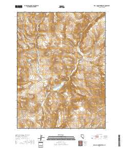 Wall Canyon Reservoir 2018 topographic map thumbnail