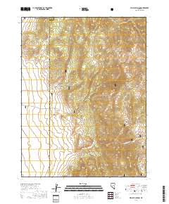 Wallace Canyon 2018 topographic map thumbnail