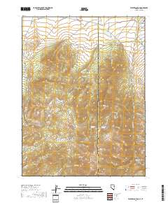 Weaver Canyon 2018 topographic map thumbnail