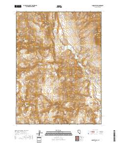 Big Sawmill Canyon 2018 topographic map thumbnail