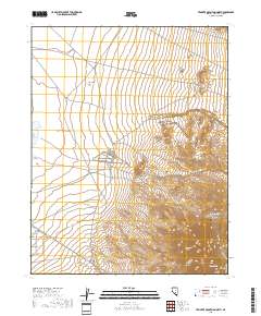Tempiute Mountain North 2018 topographic map thumbnail