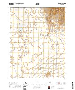 West of Beck Pass 2018 topographic map thumbnail