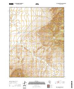 West of Bellevue Peak 2018 topographic map thumbnail