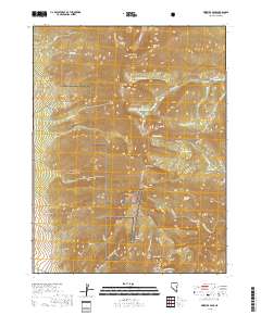 Wheeler Peak 2018 topographic map thumbnail