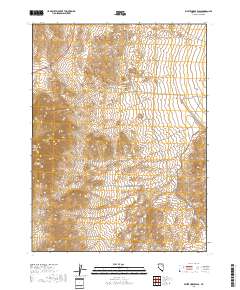 White Horse Pass 2018 topographic map thumbnail