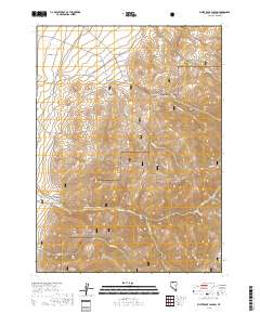 White Rock Canyon 2018 topographic map thumbnail