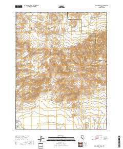 Wild Horse Basin 2018 topographic map thumbnail