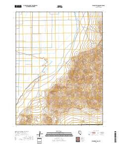 Wildhorse Pass 2018 topographic map thumbnail