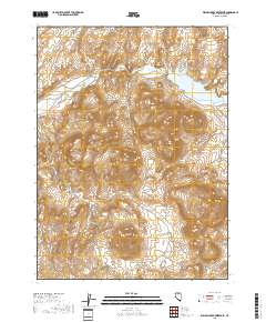 Willow Creek Reservoir 2018 topographic map thumbnail