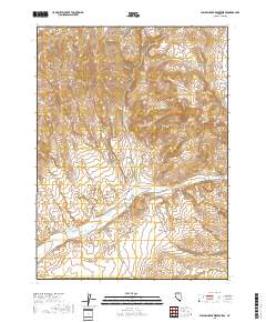 Willow Creek Reservoir SE 2018 topographic map thumbnail