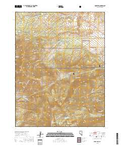 Windy Peak 2018 topographic map thumbnail