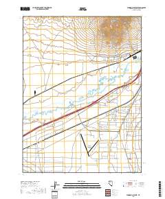 Winnemucca West 2018 topographic map thumbnail