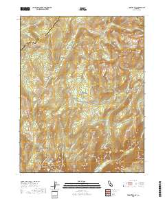 Yosemite Falls 2018 topographic map thumbnail