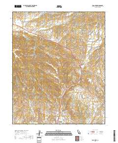Zaca Creek 2018 topographic map thumbnail