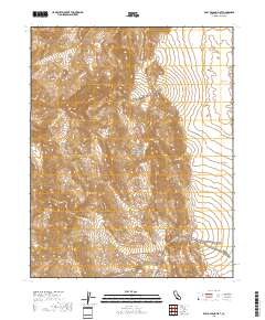 East of Sand Flat 2018 topographic map thumbnail