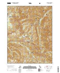 Ebbetts Pass 2018 topographic map thumbnail