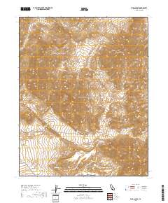 Echo Canyon 2018 topographic map thumbnail