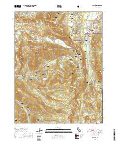Echo Lake 2018 topographic map thumbnail