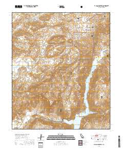 El Cajon Mountain 2018 topographic map thumbnail
