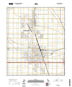 El Centro 2018 topographic map thumbnail