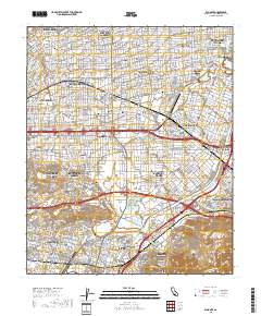 El Monte 2018 topographic map thumbnail