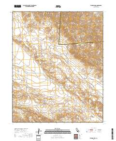 Elkhorn Hills 2018 topographic map thumbnail