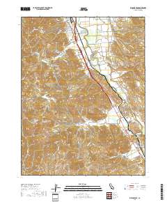 Elledge Peak 2018 topographic map thumbnail