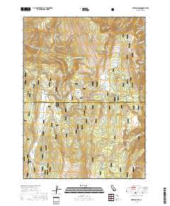 Emerson Peak 2018 topographic map thumbnail